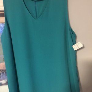 high choker v neck collar cut  blouse